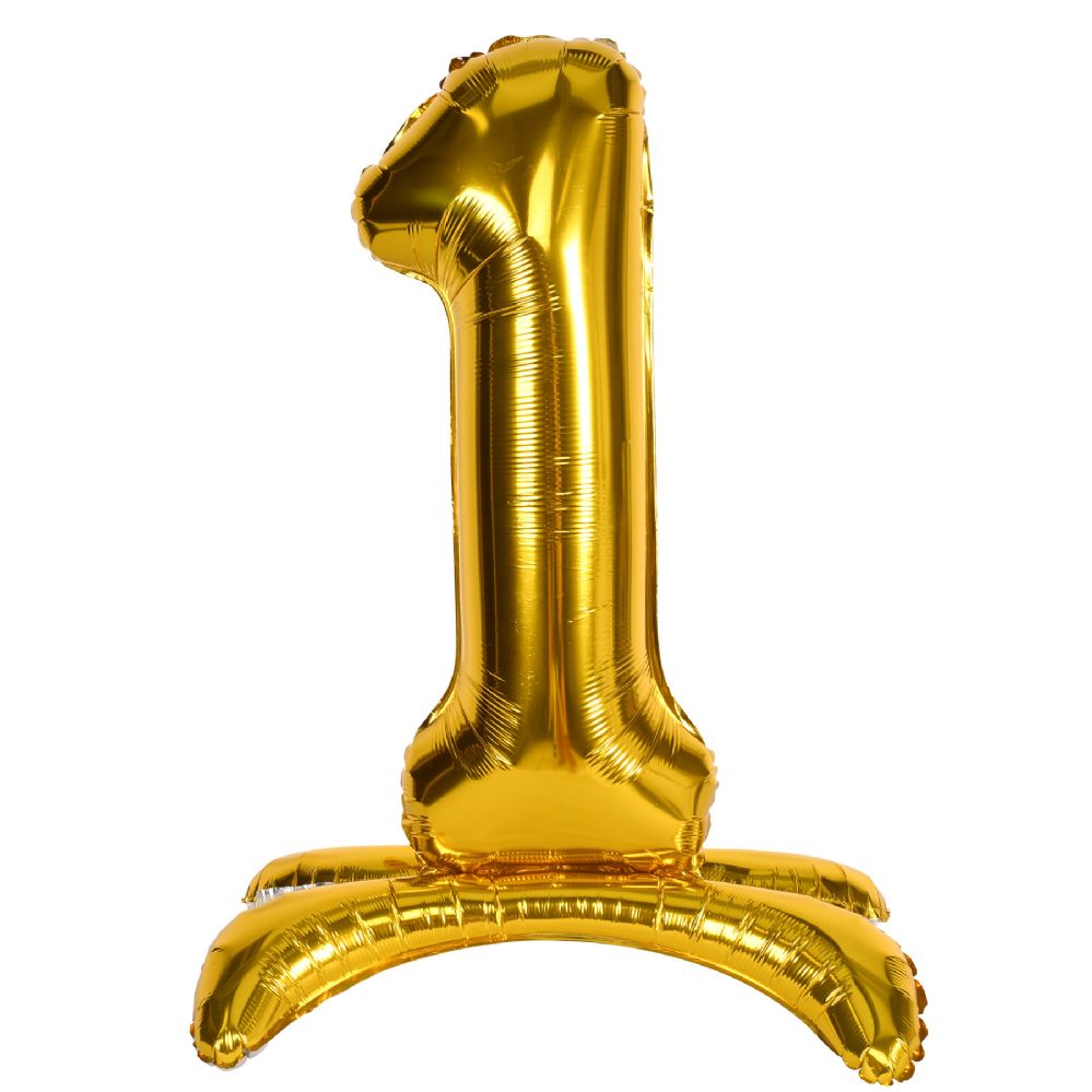 6 pieces of Self-Standing Balloon Number  1 