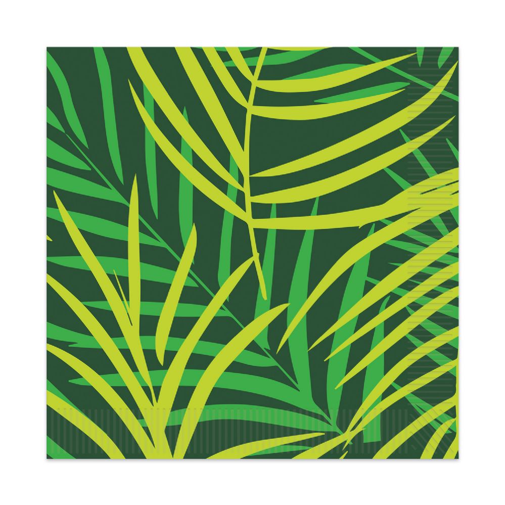 12 pieces of Palm Leaf Luncheon Napkins