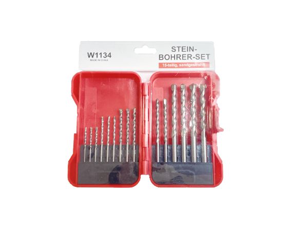 12 Packs of 15pc Drill Set