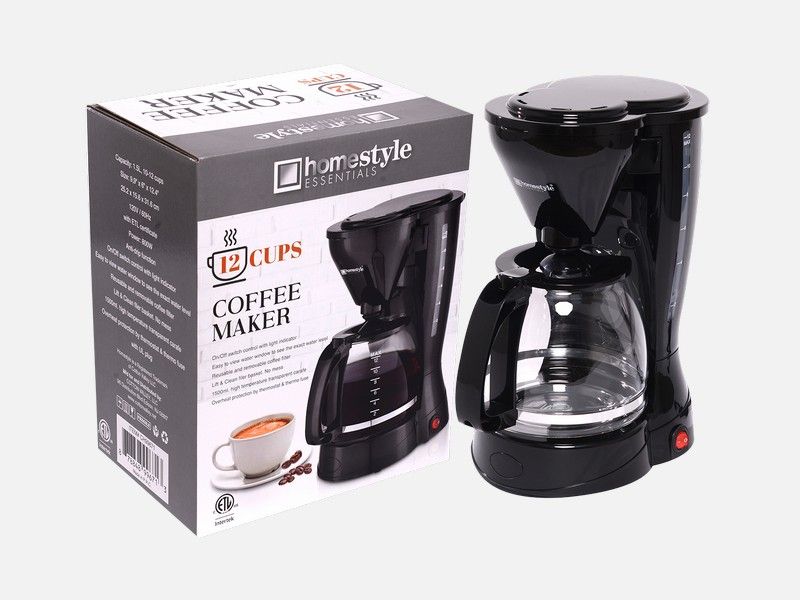 6 Pieces of 1.5l Elec Drip Coffee Maker