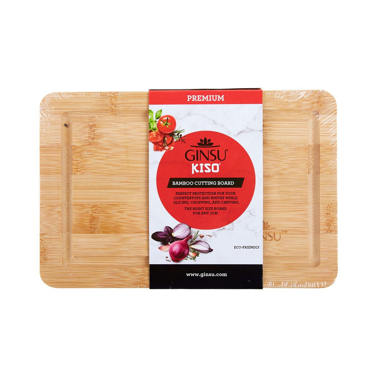 12 Pieces Ginsu Small Bamboo Cutting Board - Home & Kitchen