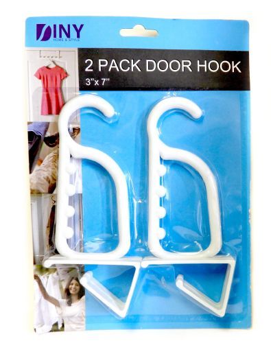 48 Pieces of 2 Pack Over The Door Hook