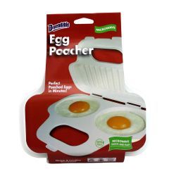 48 Pieces of Microwave Egg Poacher Bpa Free Perfect Poach Eggs In Minutes