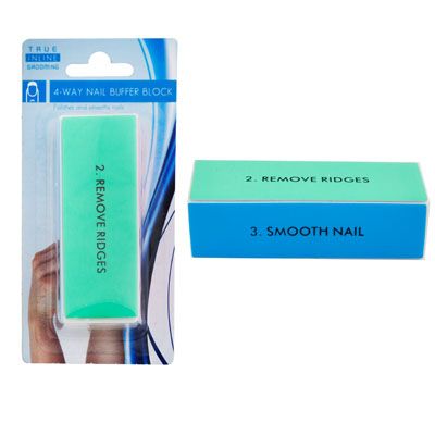 48 pieces of Nail Buffer 4way Block Hba Blister Card