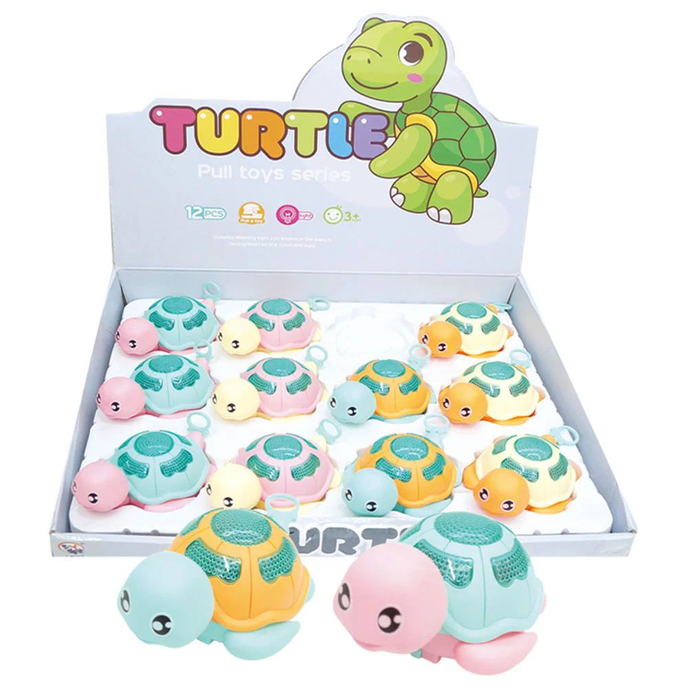 12 Pieces Toy Turtle W/led 12/144s - Toy Sets