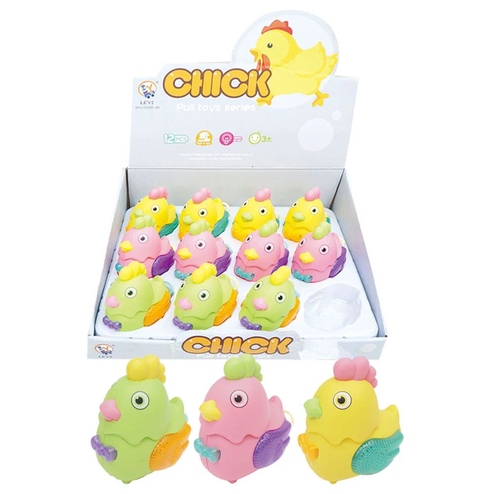 12 Pieces of Led Top Toy Chick 12/144s
