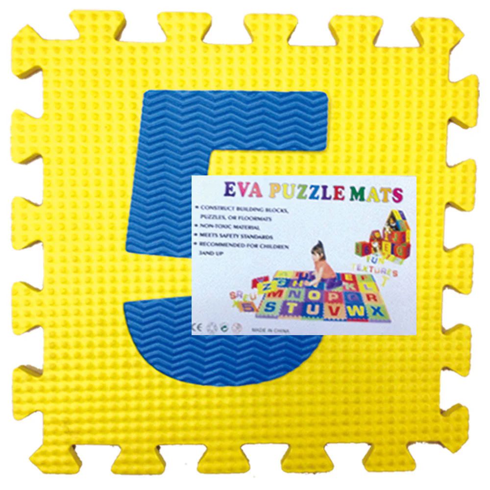12 Pieces of 10pc Eva Puzzle Mat 12x12"/12s