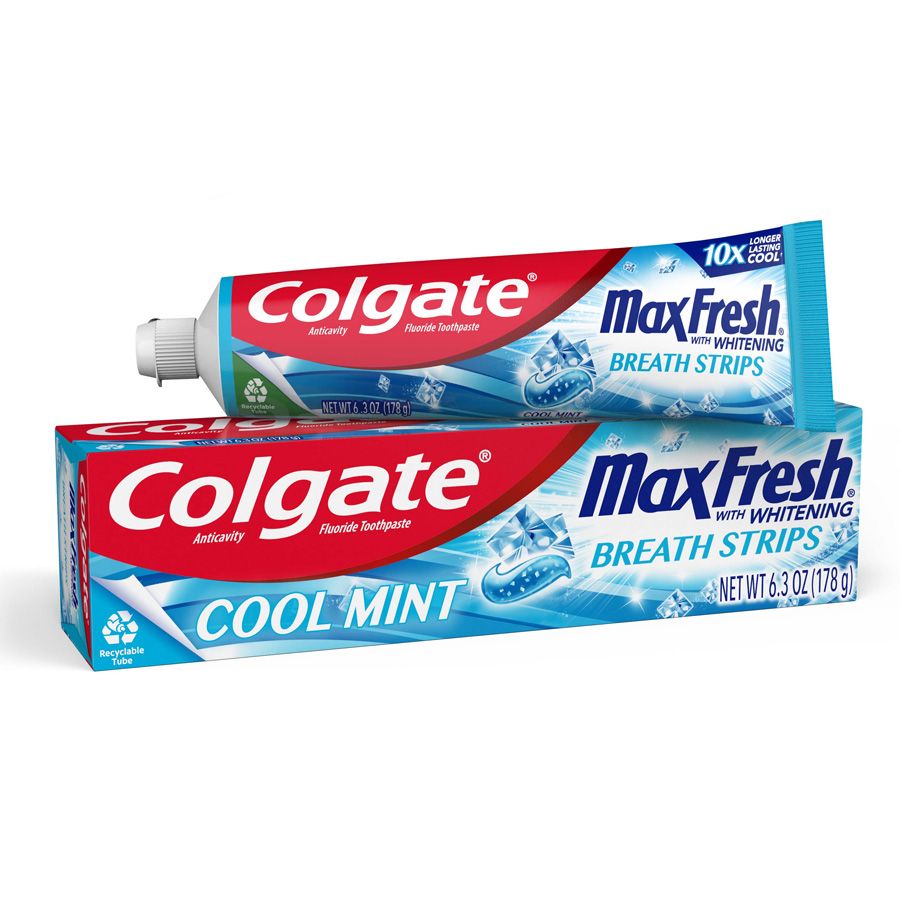 6 pieces of Colgate Toothpaste 6.3 Oz Max