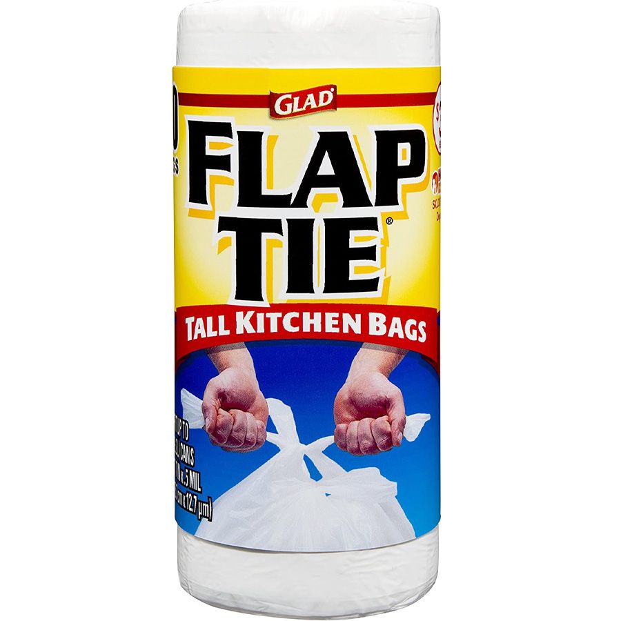 8 pieces of Glad Trash Bag 40ct Tall Kitch