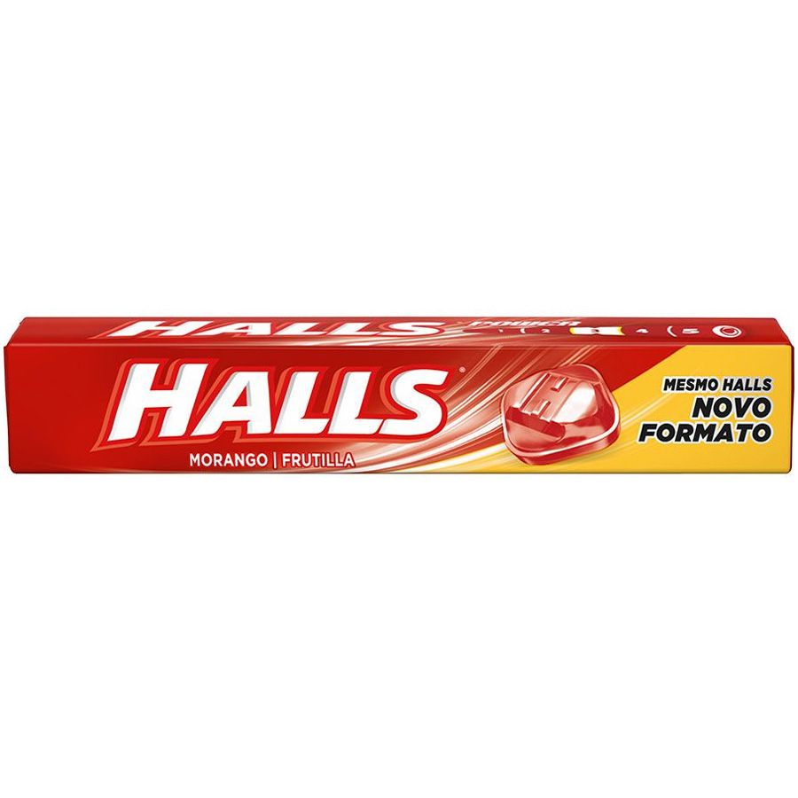 21 Pieces of Halls Cough Drops 10 Ct Strawberry