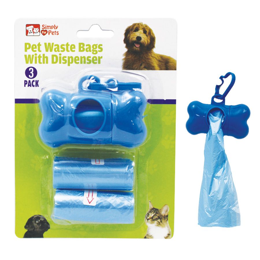 24 pieces of Simply For Pets Waste Bag 3pk