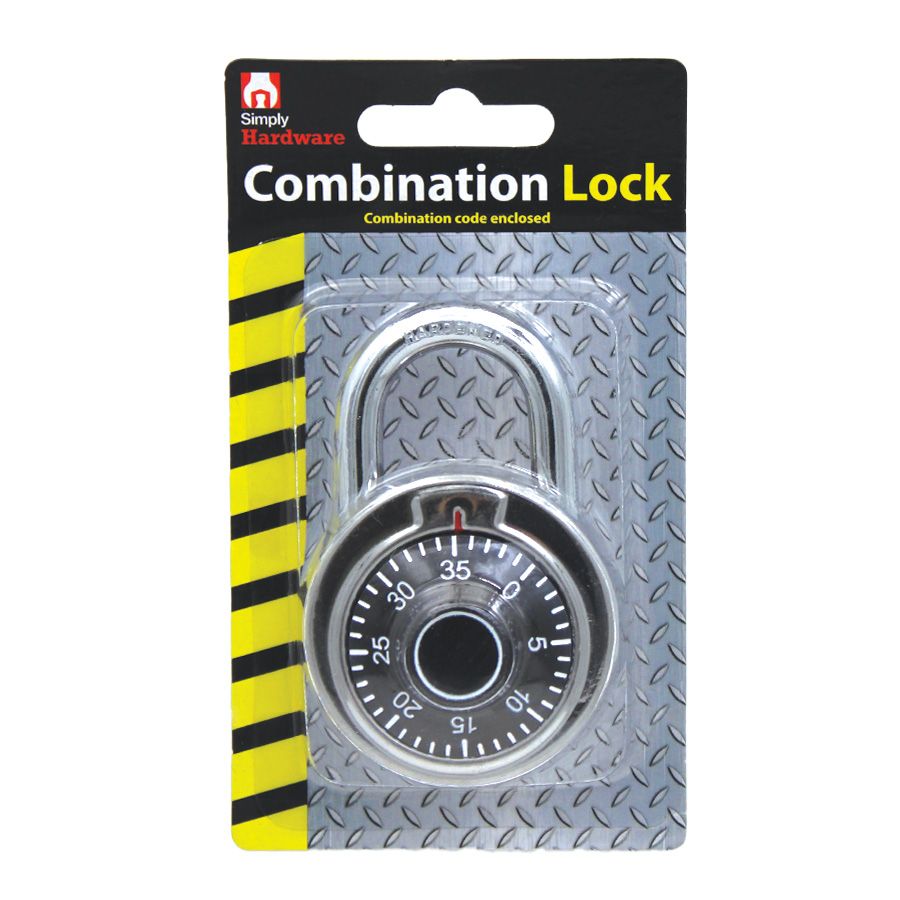 48 Pieces of Simply Hardware Padlock 1 Ct Combination