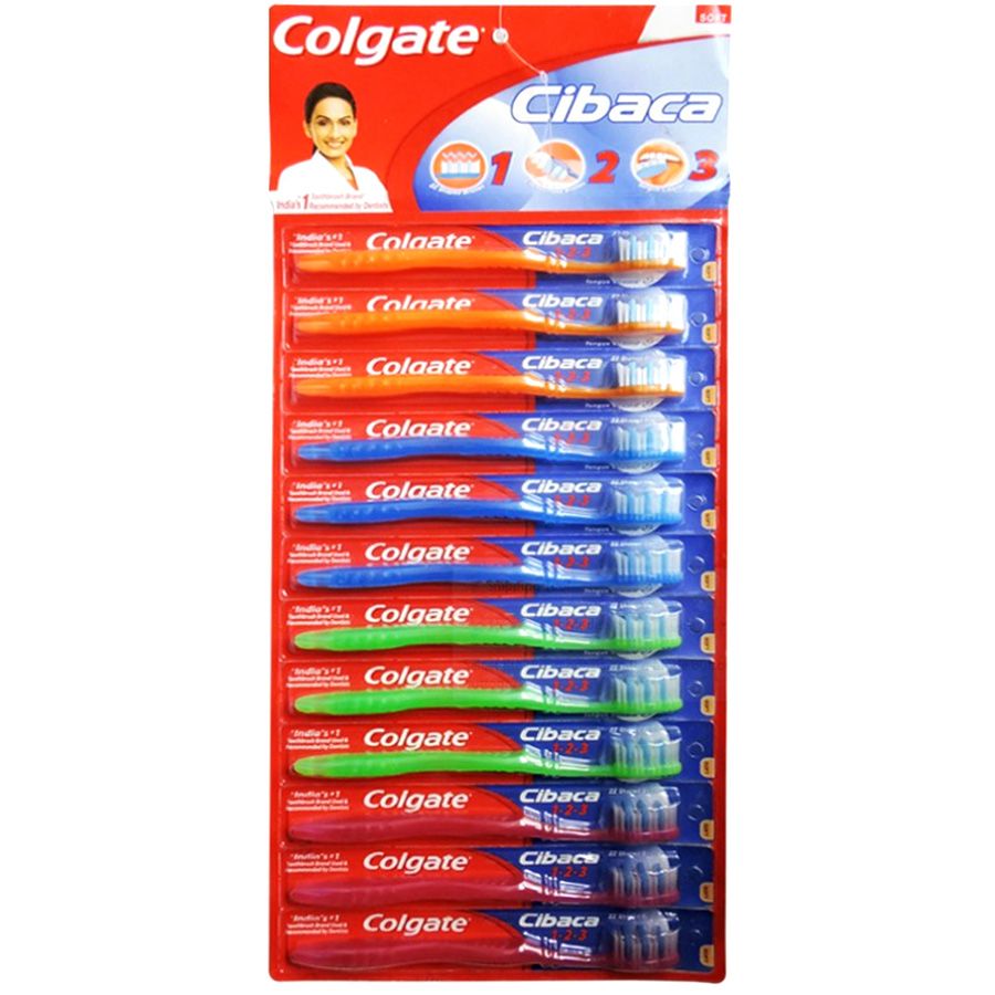 24 pieces of Colgate Toothbrush 12ct Cibaca