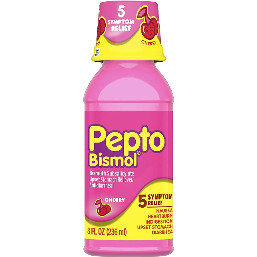 12 pieces Pepto Bismol Antacid 8 Oz Cher Pain and Allergy Relief at