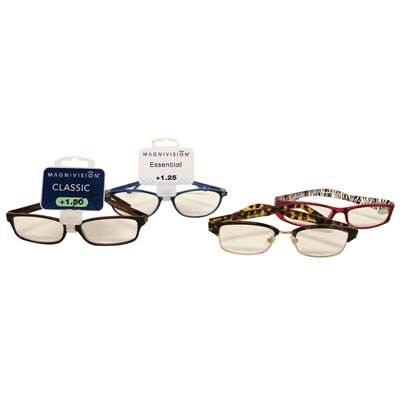 125 Pieces of Foster Grant Reading Glasses 1 Pk Weak Assorted Powers & Styles (0.75-1.5)