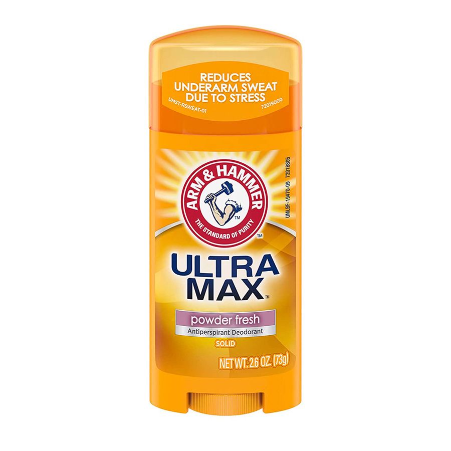 12 Pieces of Arm & Hammer Deo Stick 2.6 Oz Ultra Max Powder Fresh