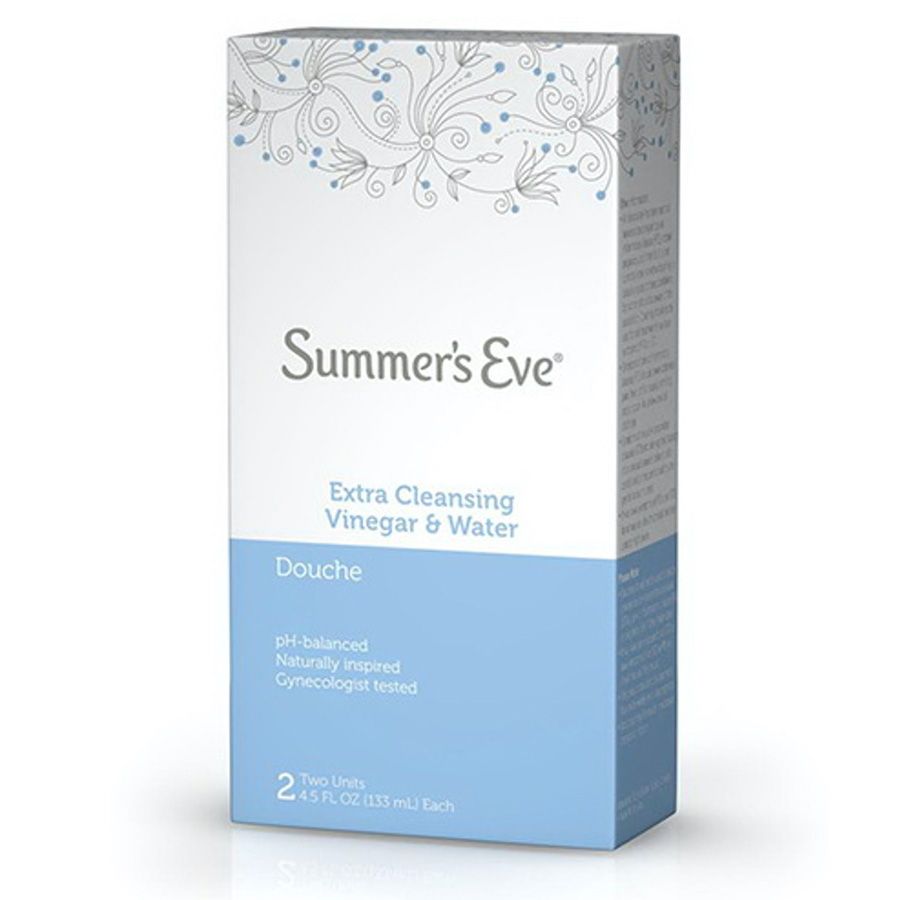 6 Pieces of Summers Eve Douche 4.5 Oz 2 Pk Extra Cleansing Vinegar & Water