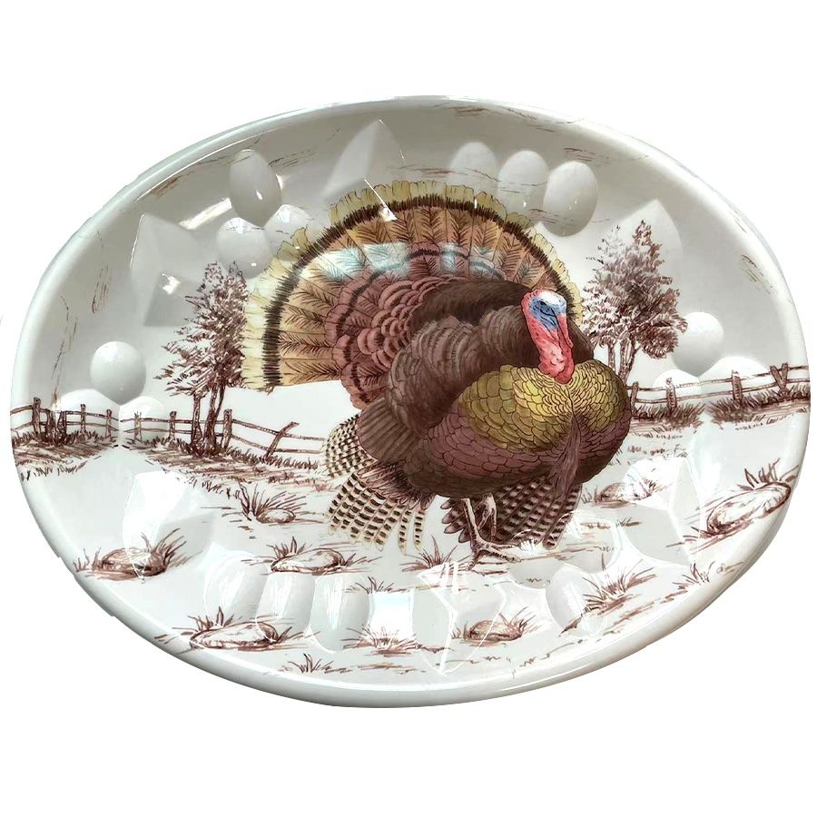 24 pieces of Party Solution Turkey Tray 16.