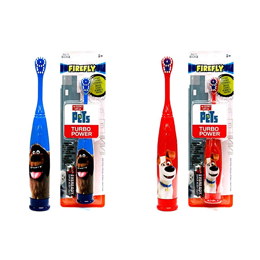 6 pieces of Firefly Toothbrush 1pk Pets tr
