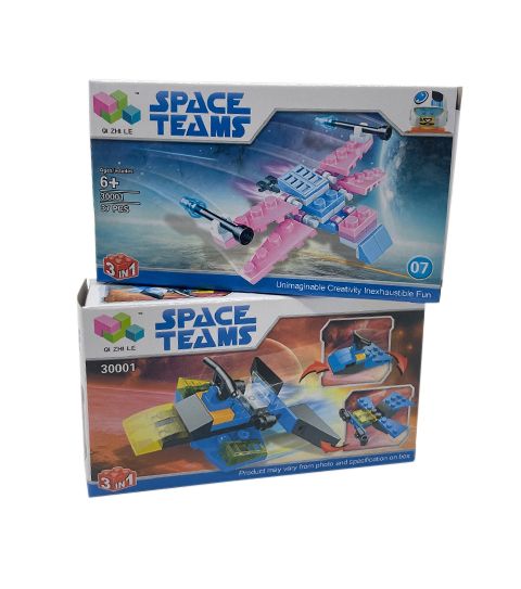 432 Pieces of Space Team Buildling Brick