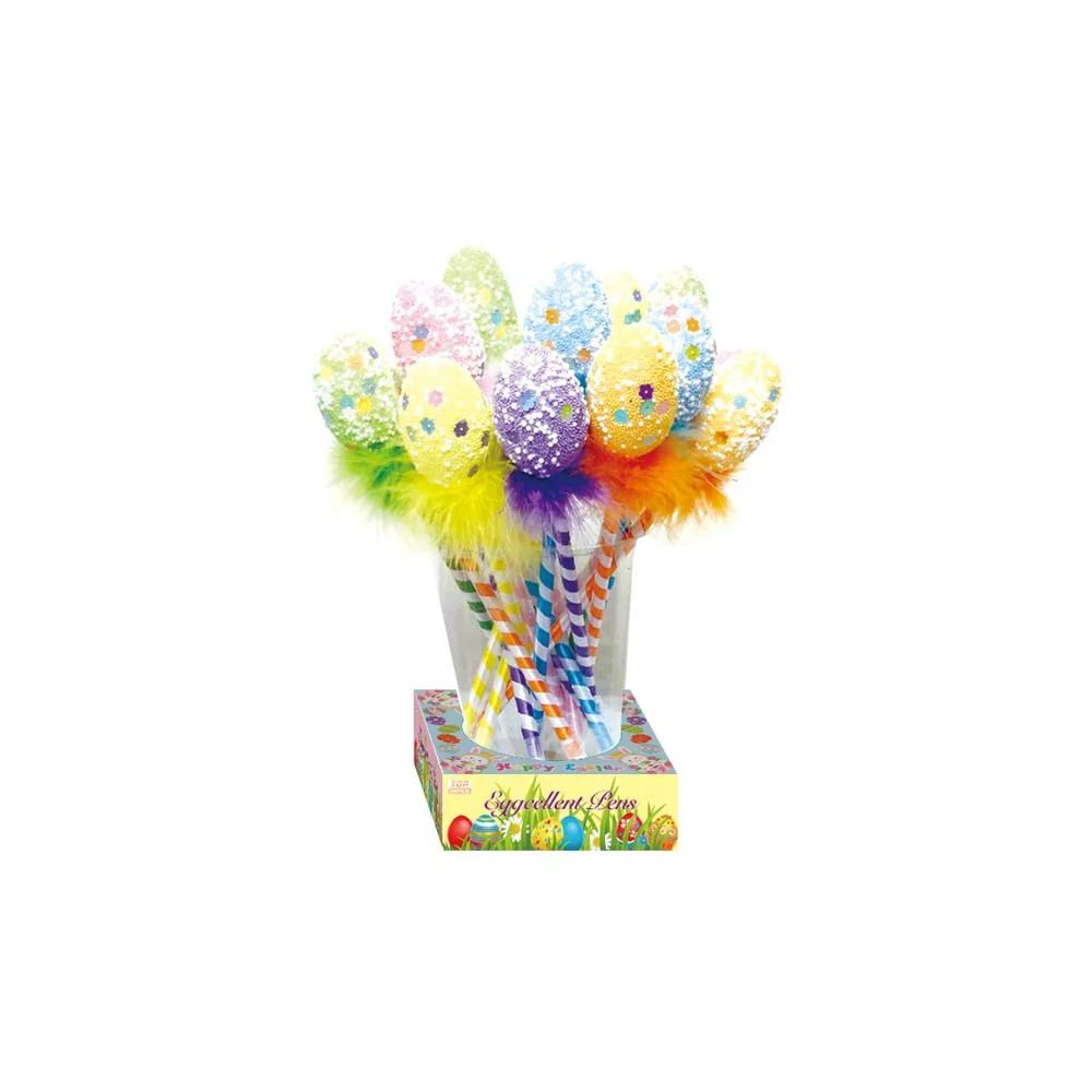 96 Wholesale Easter Ball Pen With Foam Egg