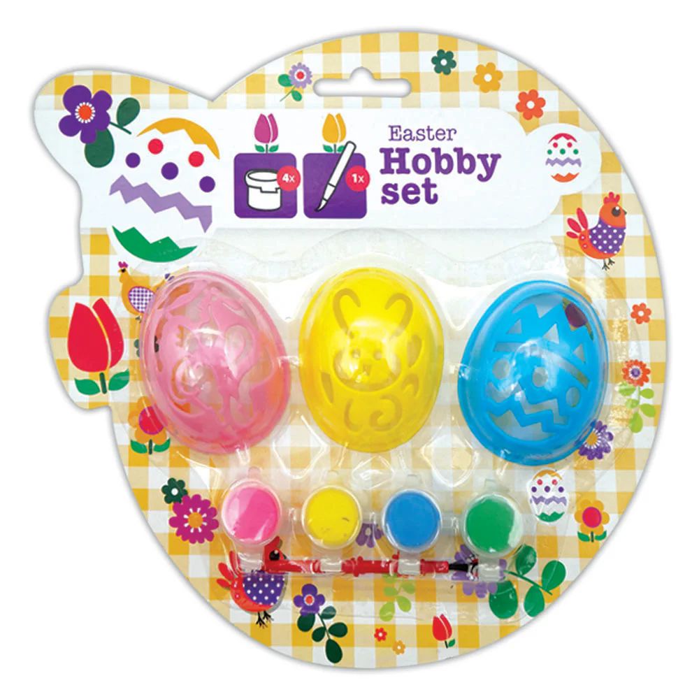 48 Wholesale Easter Egg Painting Activity Set