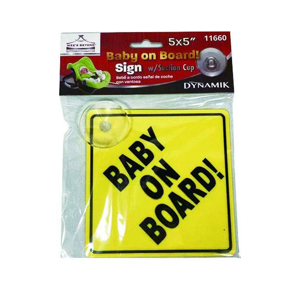 144 pieces of Baby On Board Sign