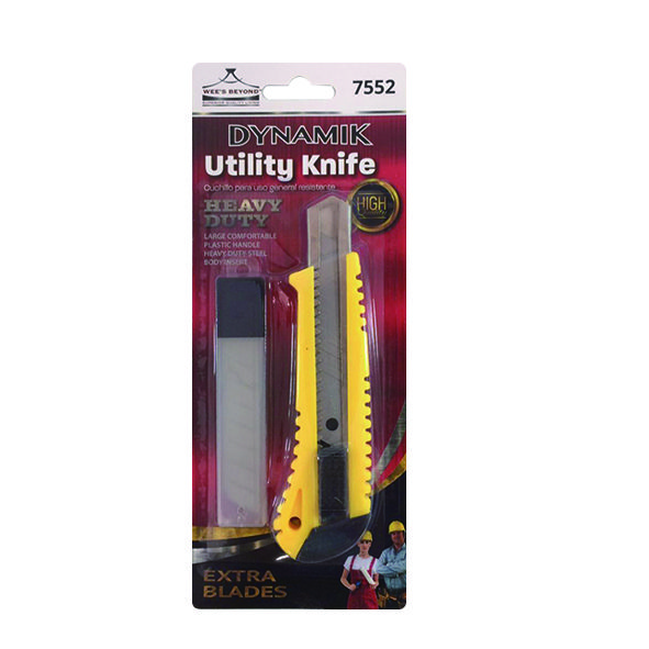 144 pieces of Heavy Duty Snap Off Knife With Extra Blades