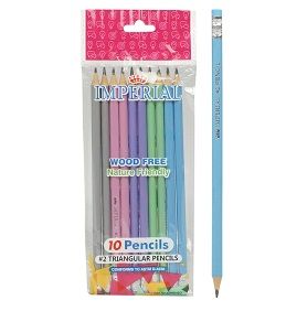 36 Packs of 10pk PrE-Sharpened Triangular Pencil
