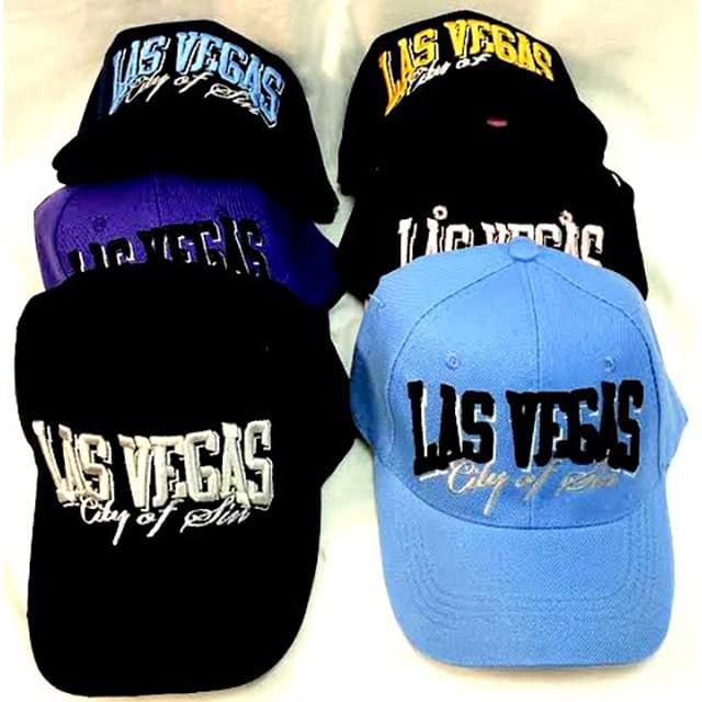 36 Pieces of Las Vegas ( City Of Fun) Baseball Cap/ Hat Assorted Colors