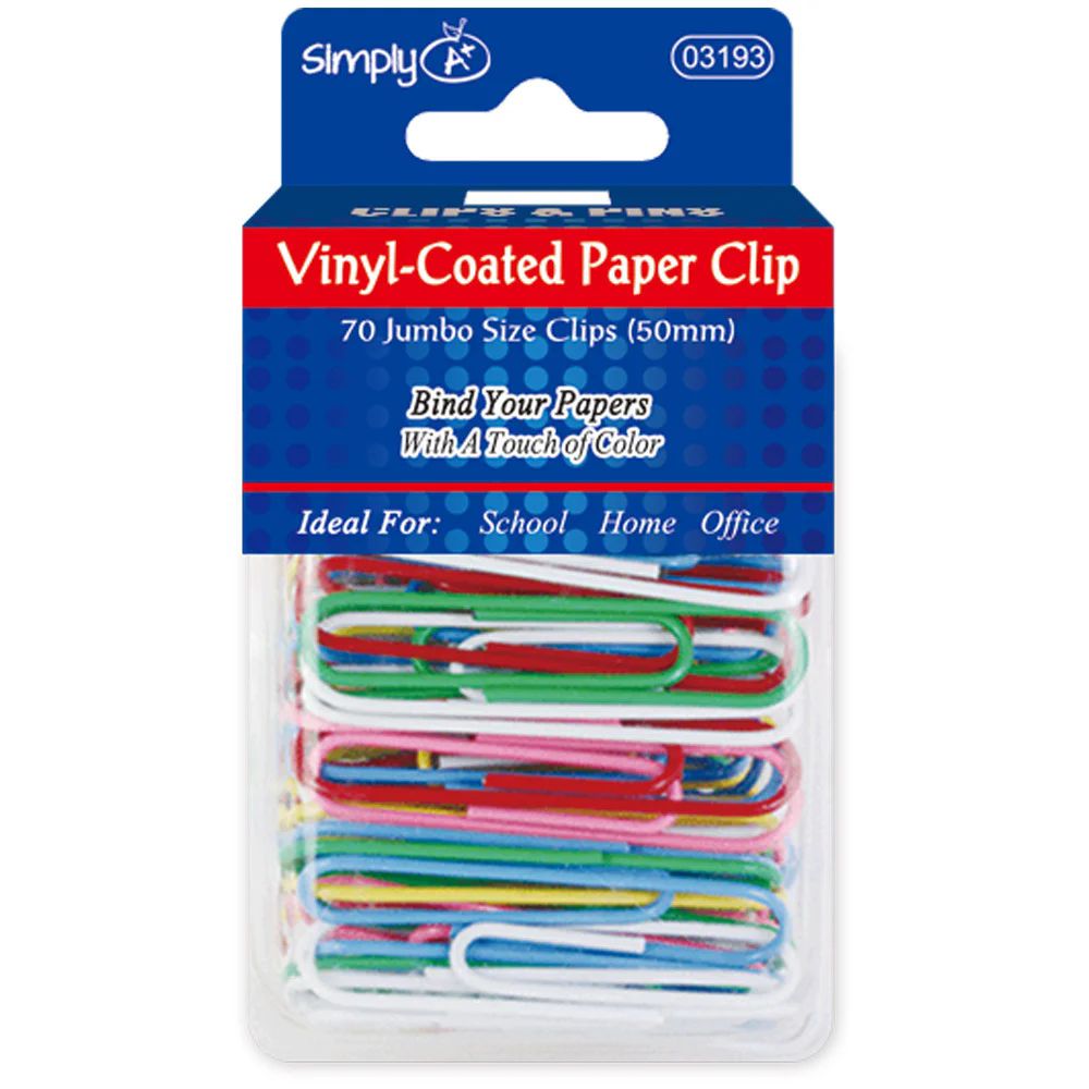 36 Pieces of Paper Clip 50mm/70ct