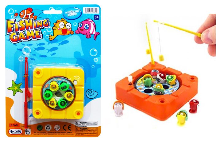 36 Pieces of Mini Fishing Game (3.25")