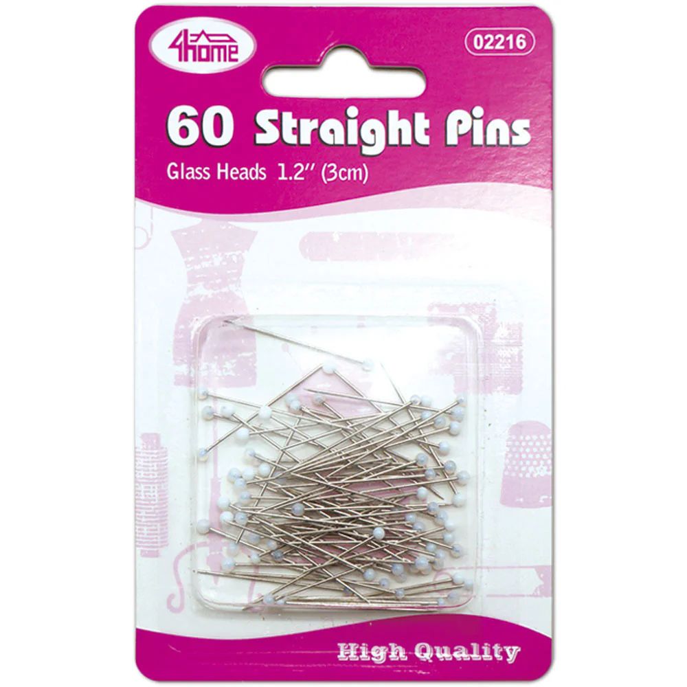 24 Pieces of 60ct Straight Pins