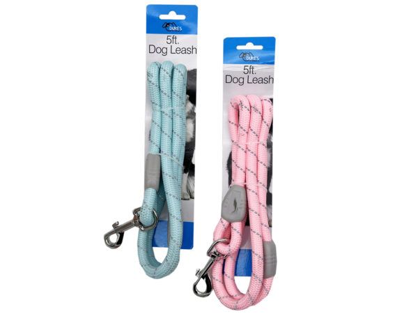 12 pieces of Pastel Dog Leash With Collar Clip