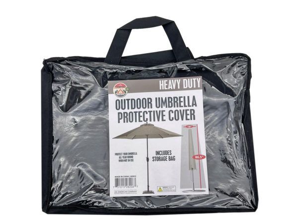 6 pieces of Heavy Duty Outdoor Umbrella Protective Cover