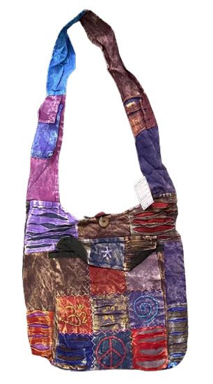 Patchwork hobo online bag