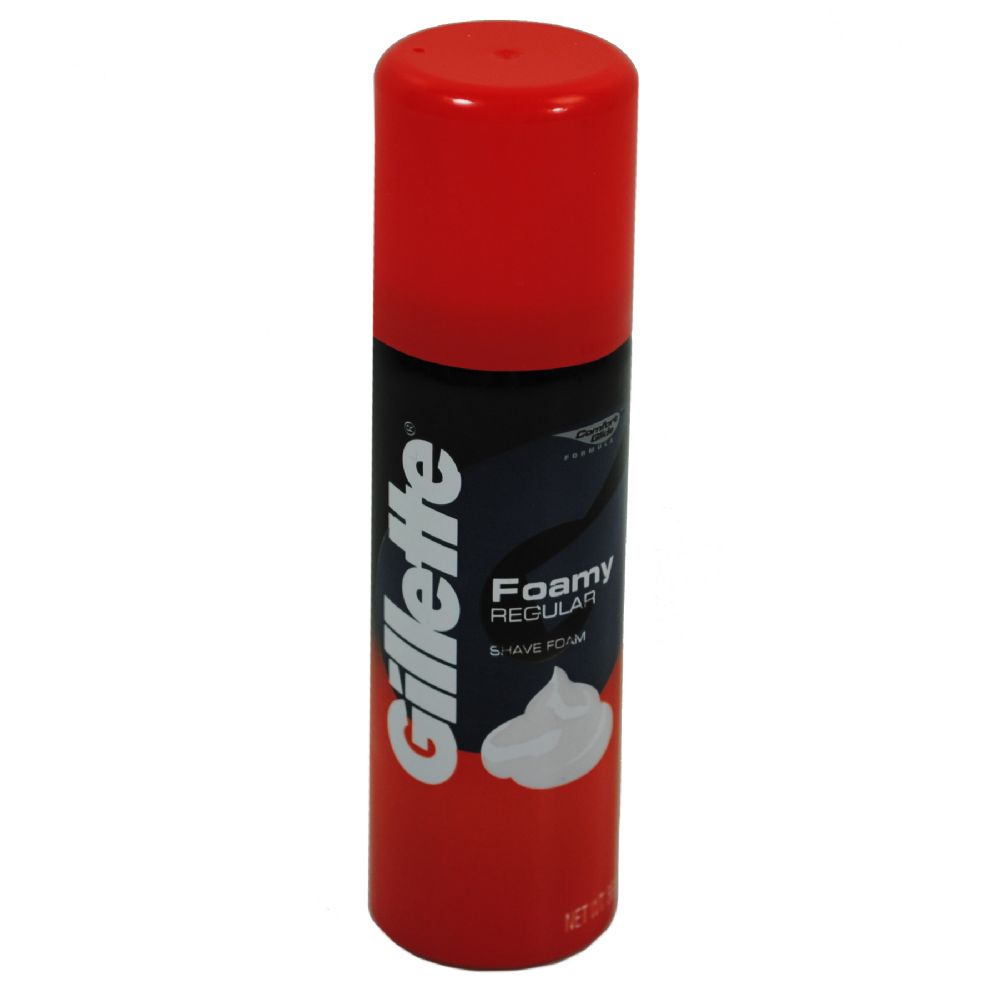 48 pieces Gillette Foamy Regular Shave Foam Shaving Cream And Razors