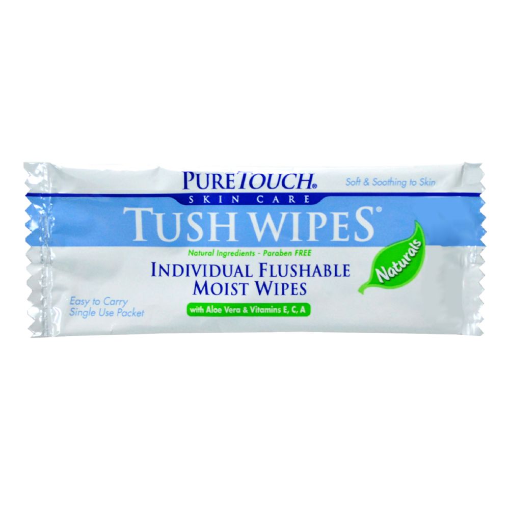 288 pieces Puretouch Tush Wipes Naturals - Hygiene Gear