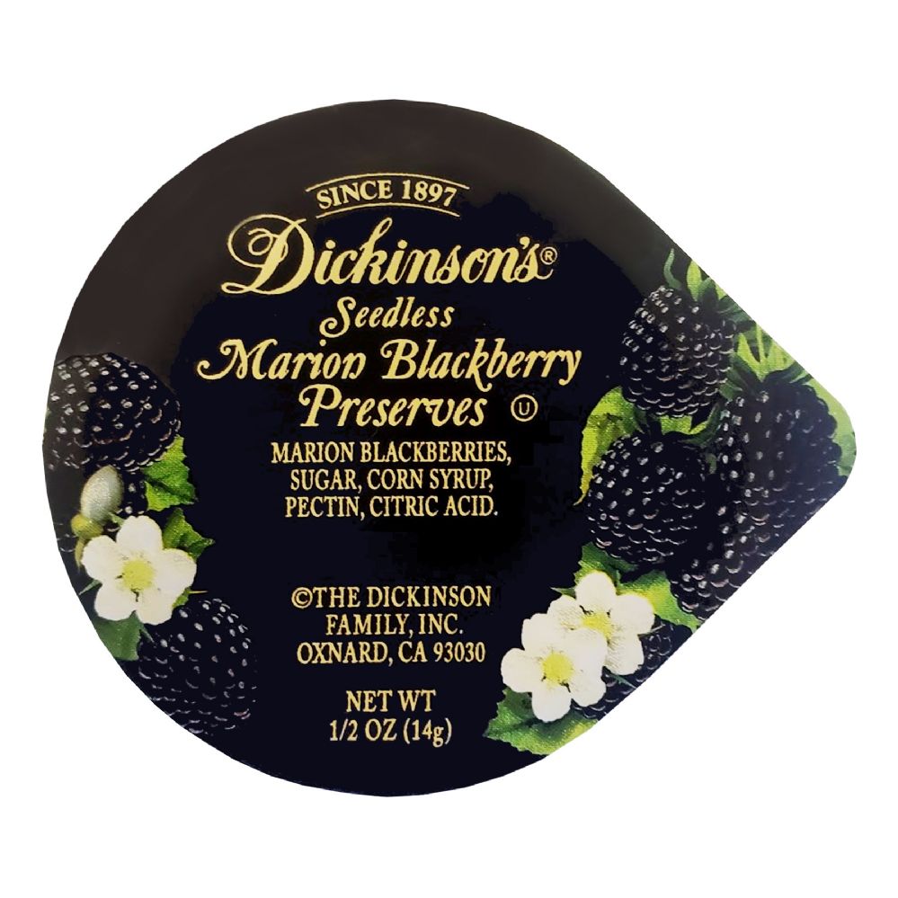 200 Wholesale Dickinson's Seedless Marion Blackberry Preserves Cup - at ...