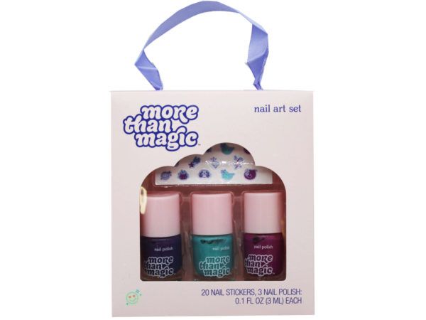 54 pieces of More Than Magic 3 Piece 3ml Colorful Nail Polish Set With st