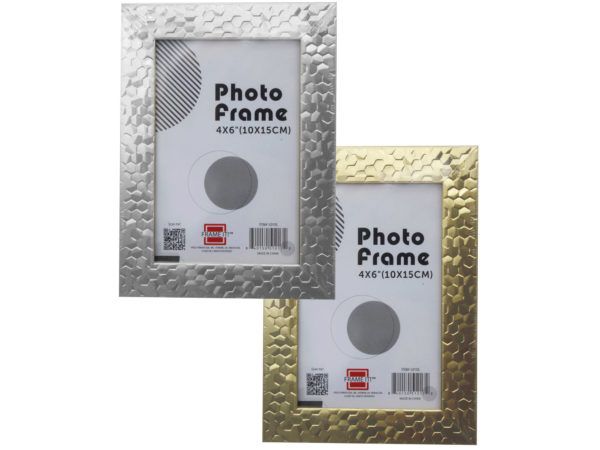 120 pieces 4x6 Photo Frame Assorted Black With Gold And Silver