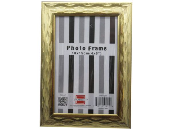 120 pieces 4x6 Photo Frame Assorted Black With Gold And Silver