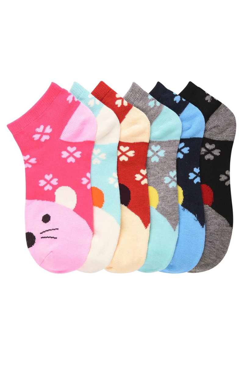 432 Pairs of Mamia Spandex Socks (super) Size 4-6