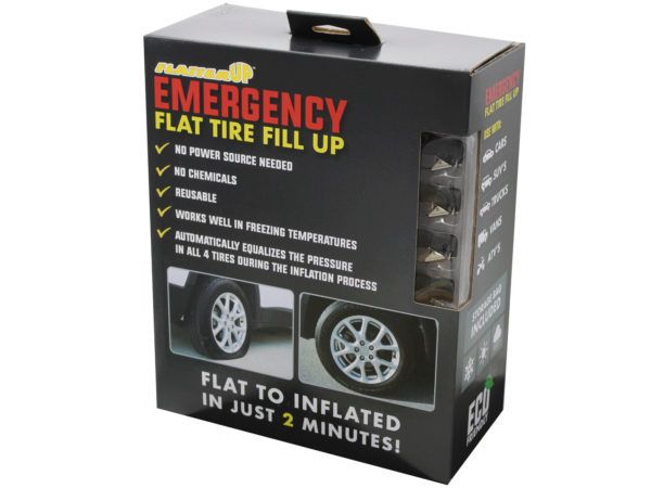 6 pieces of Flatterup Emergency Flat Tire Fill Up No Power Inflating System