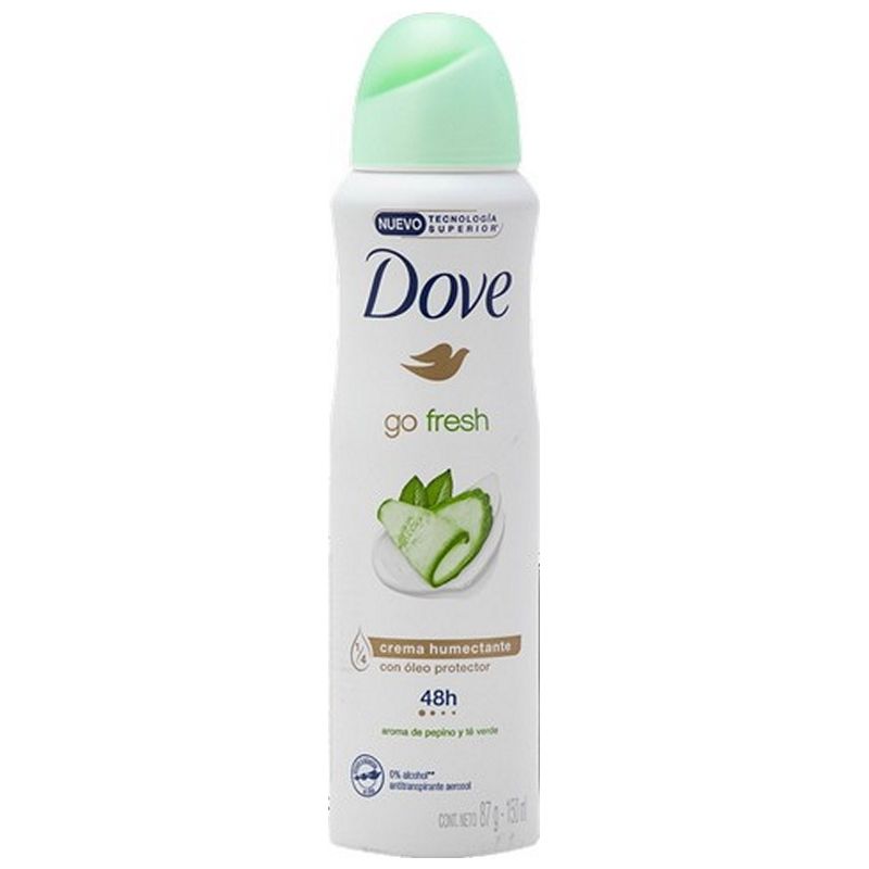 24 150ml Dove Spray Go Fresh - Deodorant at -