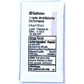 2000 pieces Safetec Triple Antibiotic Ointment Packet - Pain and ...