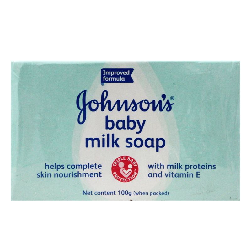 96 Pieces of 100gm Johnson Baby Soap Milk