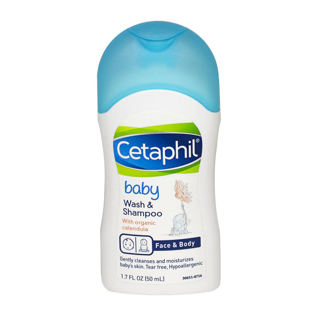 144 Pieces Travel Size Cetaphil Baby Wash & Shampoo - 1.7 Oz. - Personal Care Items