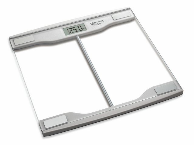 5 Pieces of Glass Digital Personal Scale
