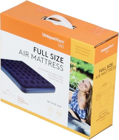4 Pieces Full Size Ul Air Mattress - Sleep Gear